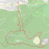 Anastasie Plateau des Thémes GPS track, route, trail