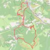 De Tarascon sur Ariège au Col du Sasc et au Col du Trou GPS track, route, trail