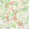 Lauzerte Rando la médiévale GPS track, route, trail