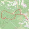 Descente de Valbelle - Belgentier GPS track, route, trail