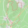 Rando Quizz autour de Meursault GPS track, route, trail