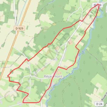 Circuit de Réjaumont GPS track, route, trail