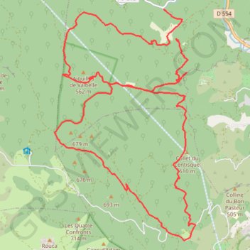 Montrieux - Valbelle GPS track, route, trail
