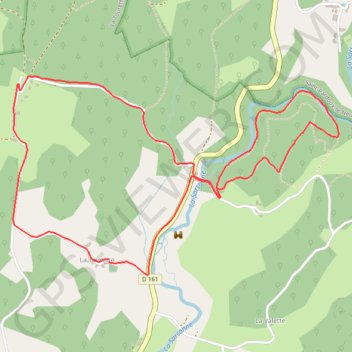 Puissance 3 - La Tourette - Pays de Haute Corrèze GPS track, route, trail