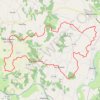 Aubeterre sur Dronne Circuit VTT n°8 27 kms GPS track, route, trail