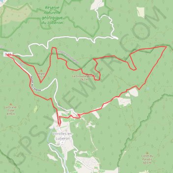 La groupatassiere GPS track, route, trail