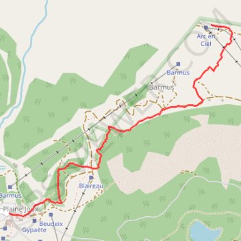 Les lapins GPS track, route, trail