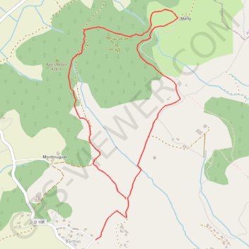 Rando5 GPS track, route, trail