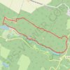 Cascades et roches des Vaux de Cernay GPS track, route, trail