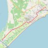 Chichoulet Valras (retour route) GPS track, route, trail