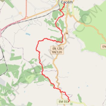 Rota Vicentina : étape 1 GPS track, route, trail