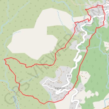 Boucle de Véro GPS track, route, trail