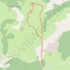 Lauvet d'Ilonse sylvie GPS track, route, trail