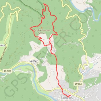 SR633 01 GPS track, route, trail