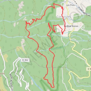 SR656 00 GPS track, route, trail