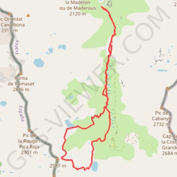 Etang de Médécourbe GPS track, route, trail