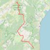 GR20 De Vizzavona à Conca (Corse du Sud) GPS track, route, trail