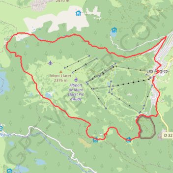 La Balmeta - Pyrénées GPS track, route, trail