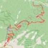 Ascension du Mont Ventoux par la Face Nord, une version "sauvage" du Géant de Provence GPS track, route, trail
