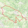 Le circuit aux villages pittoresques - Sévérac-le-Château GPS track, route, trail