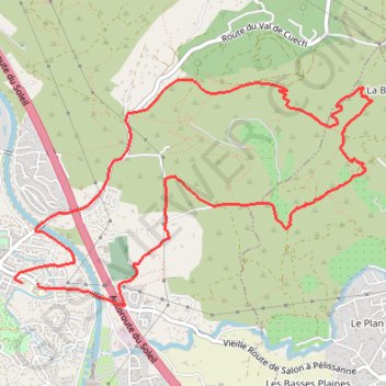 Tour du Valdegon GPS track, route, trail