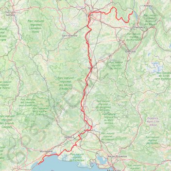 VR par St Gilles 1 GPS track, route, trail