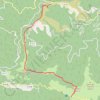 Cap du Carmil en traversée du col des Marrous au col de Port GPS track, route, trail
