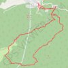 Rando courte à Mazaugues GPS track, route, trail