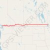 Départ - Alberta GPS track, route, trail
