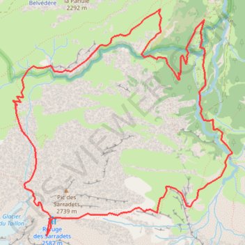 Brèche de Roland GPS track, route, trail
