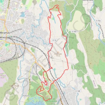 Miramas - Fête de la randonnée GPS track, route, trail