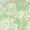 Boucle Le Mans - Étangs Loudon - Challes - Grammont - Brettes - Ruaudin GPS track, route, trail