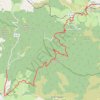 GR70 Etape 7 Chasserades Le Bleymard 19 km GPS track, route, trail