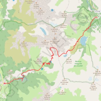 Rando La Danchere - Le Périer GPS track, route, trail