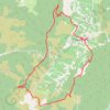 Valvignères GPS track, route, trail
