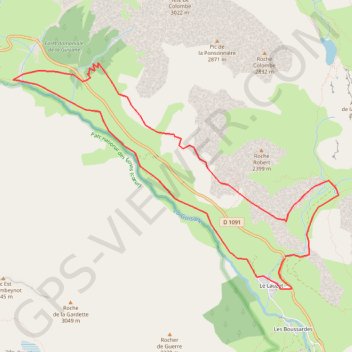 Via Ferrata autour du Pont de l'Alpe GPS track, route, trail