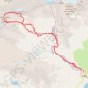Le Rocher Blanc (Sept Laux) GPS track, route, trail