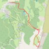 Vercors - Pilier Martin Arrêtes du Gerbier GPS track, route, trail