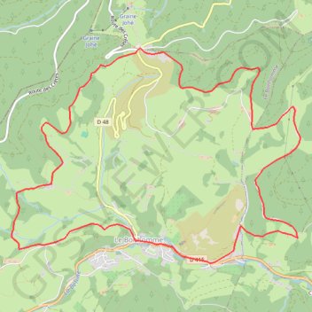 Les Bagenelles GPS track, route, trail