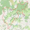 CAUX CHAVAGNAC LA VERINE MEUZAC VTT GPS track, route, trail
