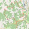 Rando au départ de Trespoux-Rassiels GPS track, route, trail