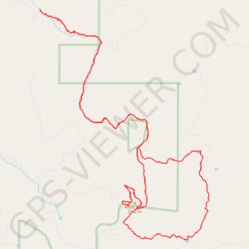 Reynolds, Murphy, Rim, Moody Point Trails GPS track, route, trail