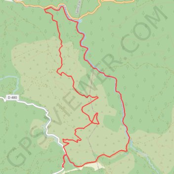 Rando Saint-Zacharie Pas de Peyruis GPS track, route, trail
