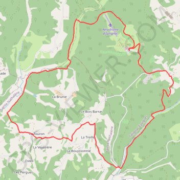 Salignac - Les anoirs GPS track, route, trail