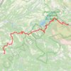 GR99 De Saint Martin-de-Pallières au Gorges du Verdon (Var) GPS track, route, trail