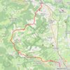 Trelins - Montbrison par Trecisse Randonnée De La Fourme GPS track, route, trail