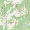 La Drôme Provençale - Les montagnes Russes GPS track, route, trail