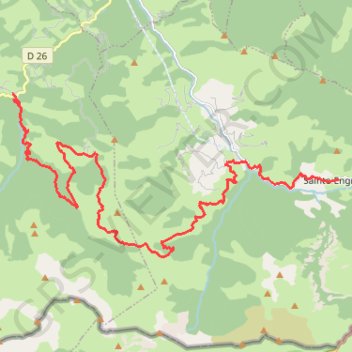 GR10 LOGIBAR STENGRACE GPS track, route, trail