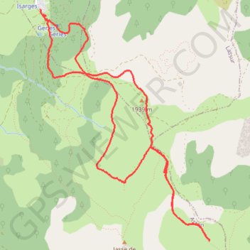 171225 Beille GPS track, route, trail