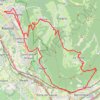 Bauges - Le Col du Mont GPS track, route, trail